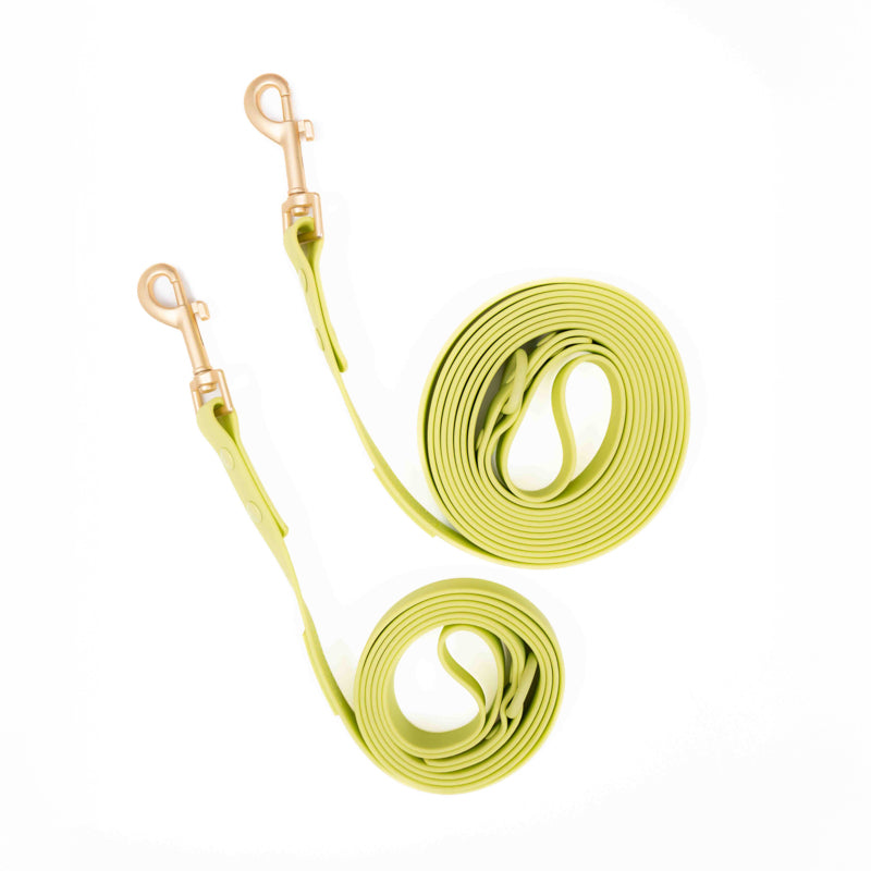 Set Completo Verde | Arnés No Pull + Collar PVC + Correa PVC + Poop Bag