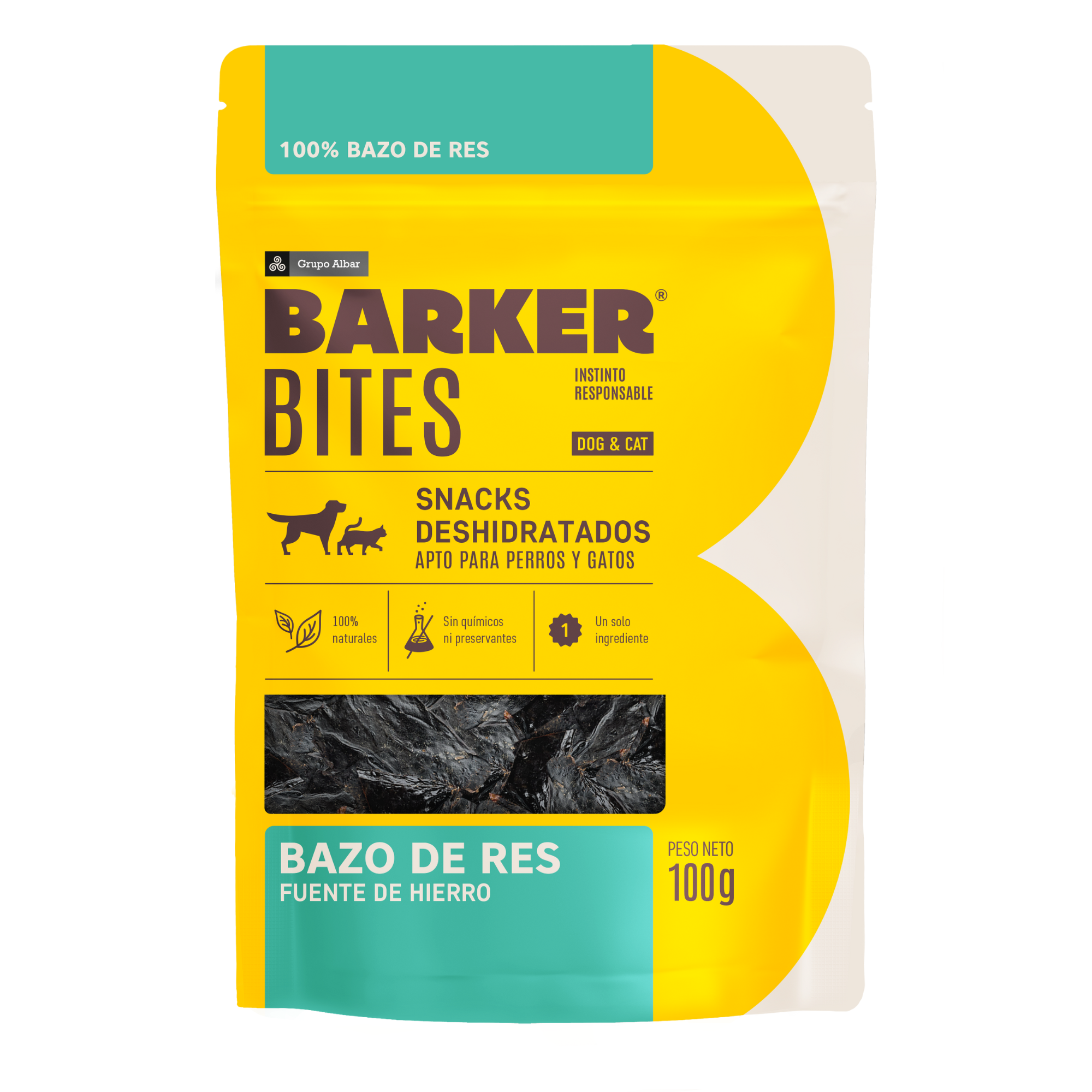 Barker Bites | Bazo de Res x100g