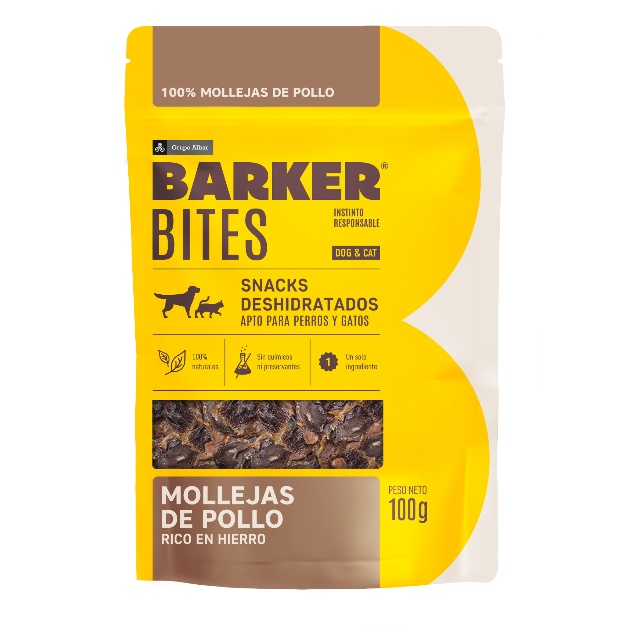 Barker Bites | Mollejas de Pollo x100g
